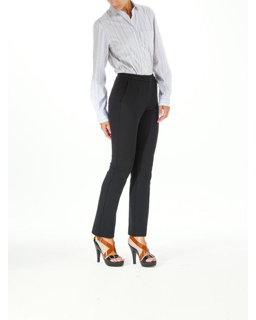 Karl Lagerfeld Gray Punto Pants