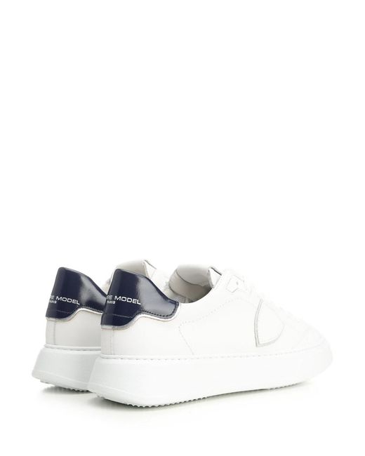 Philippe Model White Sneakers for men