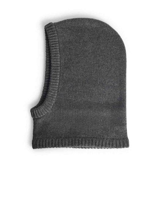 Lisa Yang Gray Astri' Graphite Cashmere Balaclava