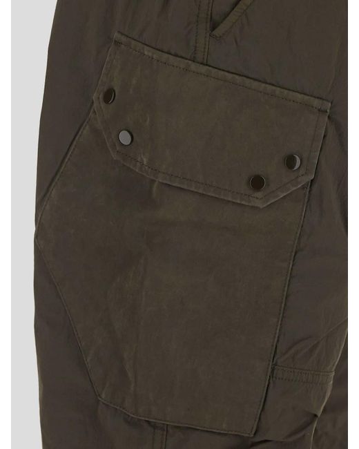 C P Company Gray Trousers With Side Pockets for men