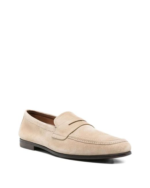 Church's Natural Suede Loafers for men