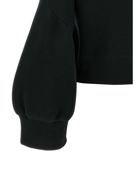 Sacai Black Balloon Sleeve Sweatshirt