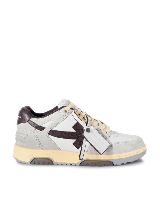 Off-White c/o Virgil Abloh White Out Of Office Colour-block Sneakers for men