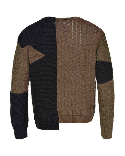 ANDERSSON BELL Gray Sweater Made Of Wool Blend for men