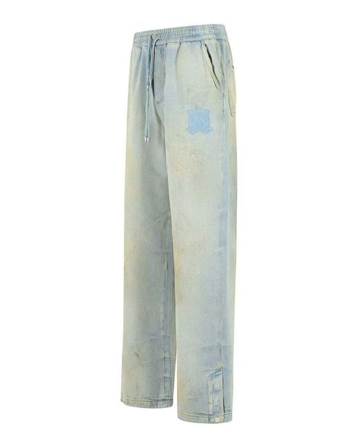 Amiri Blue Cotton Jeans for men
