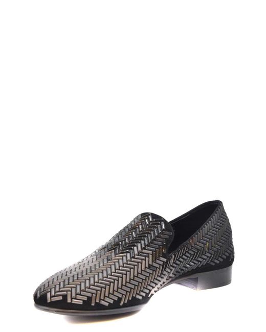 Giuseppe Zanotti Gray Moccasins for men