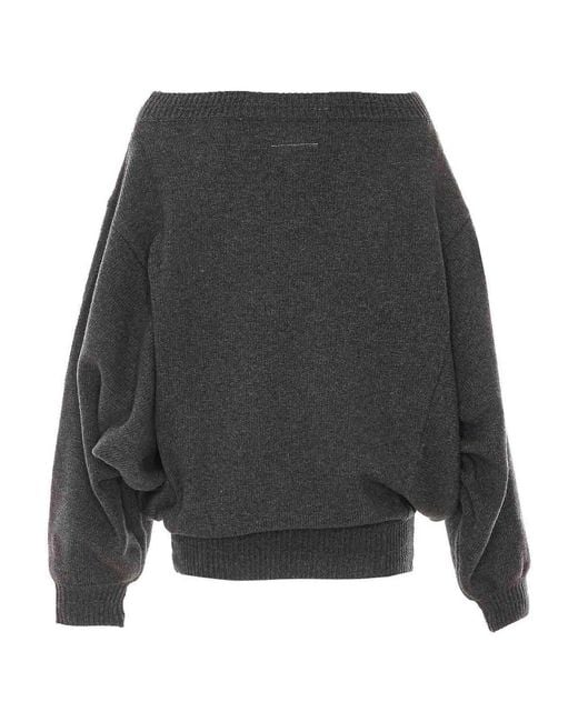 MM6 by Maison Margiela Gray Dress