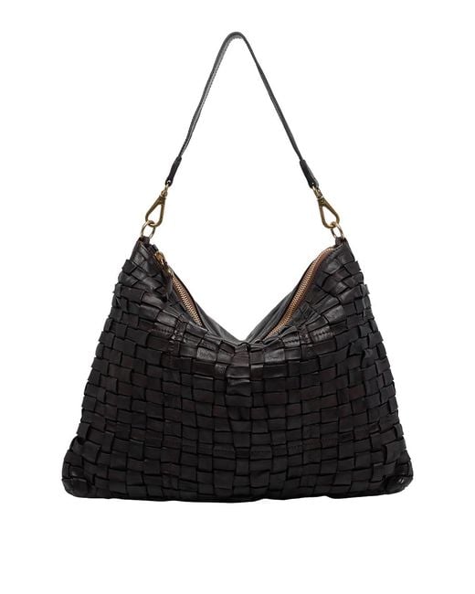 Campomaggi Black Carla Shoulder Bag