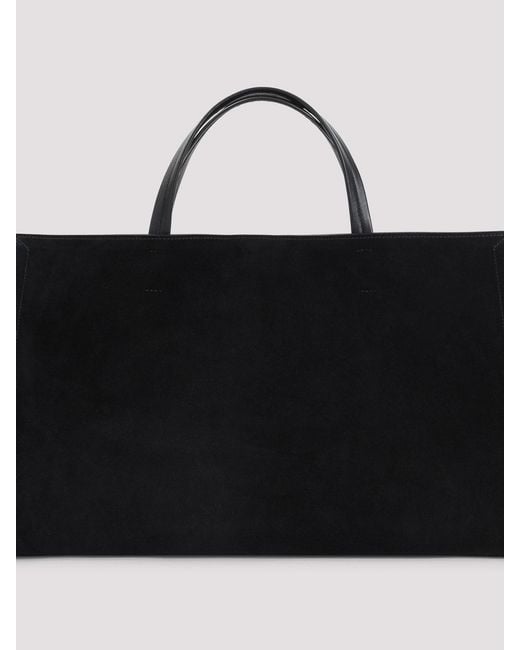 Phoebe Philo Black Kit Cabas Medium Shoulder Bag