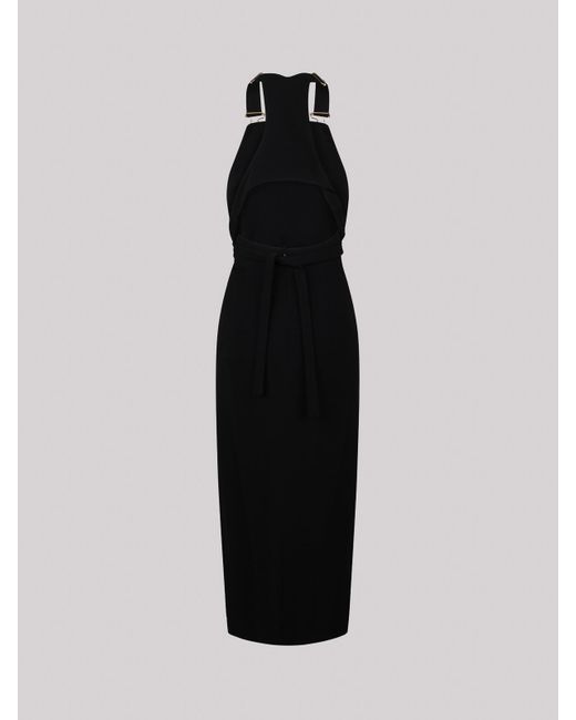 Patou Black Dress With Slit