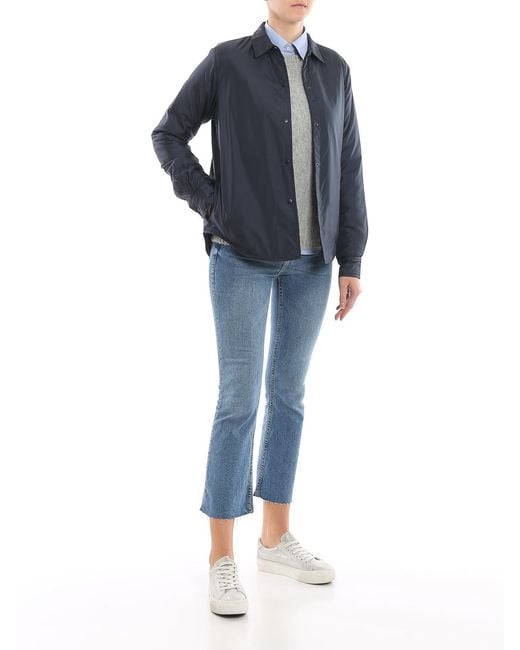 Aspesi Blue Glue Padded Jacket