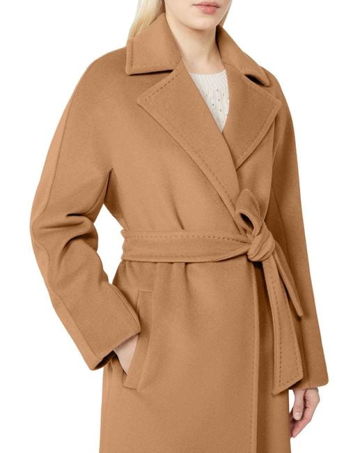 Max Mara Brown Scire Wool Coat