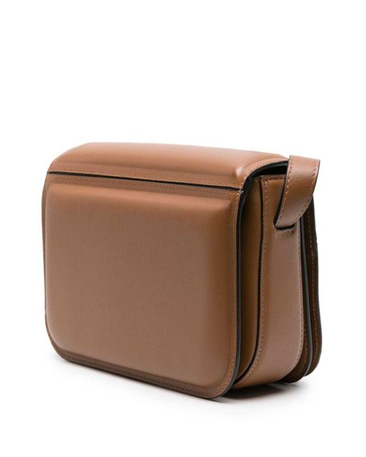 Wandler Brown Oscar Trunk Medium Bag