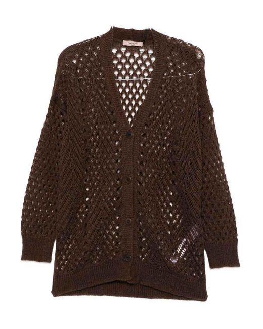 Twinset Brown Sweater