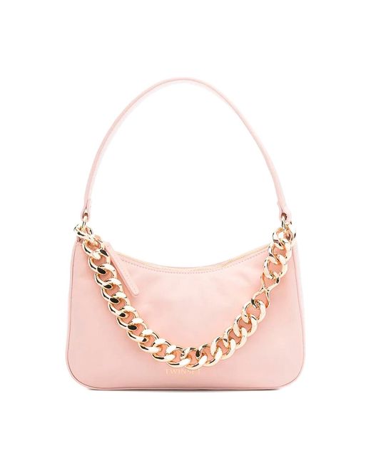 Twinset Pink Shoulder Bag