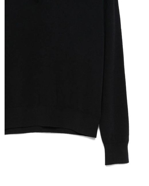 Zanone Black V -Neck Shirt