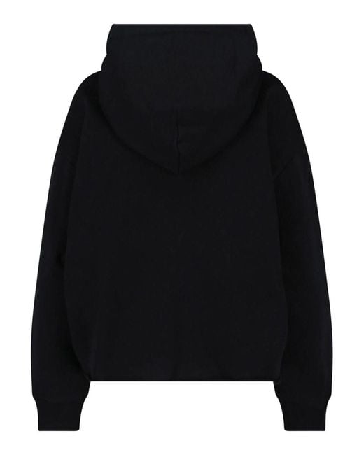 MM6 by Maison Margiela Black Hoodie