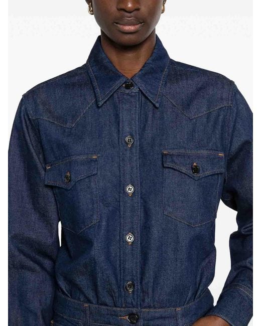 A.P.C. Blue Dress