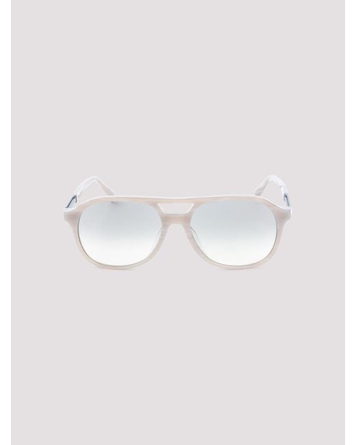 Brunello Cucinelli White Sunglasses
