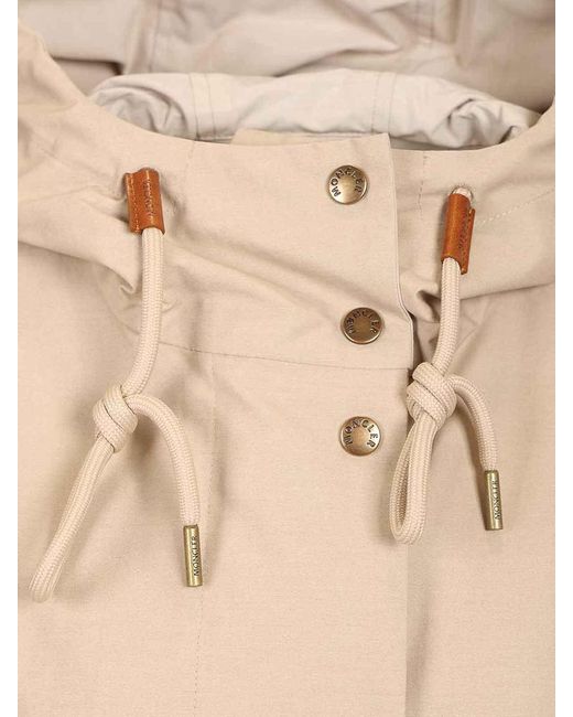 Moncler Natural Brunnera Long Parka