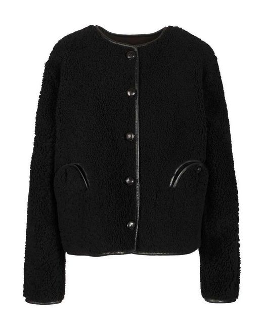 Blazé Milano Black 'Tatoosh Gliss' Reversible Jacket