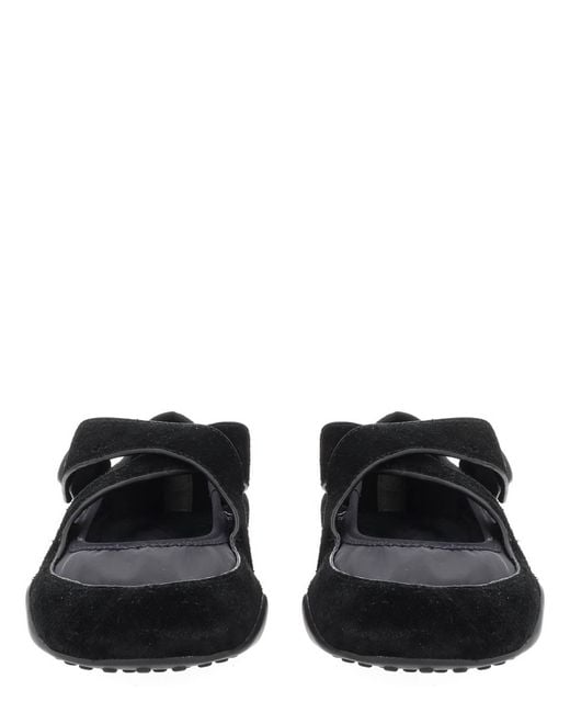 Tory Burch Black Ballerina Romy Sport Mary Jane