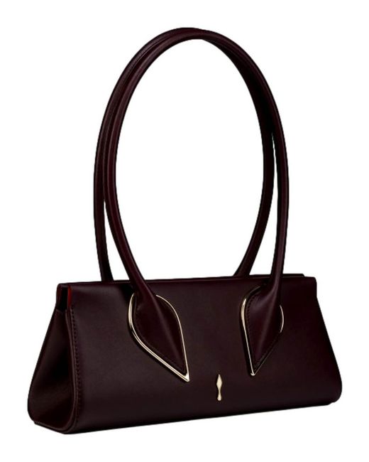 Christian Louboutin Purple Venus Baguette Bag