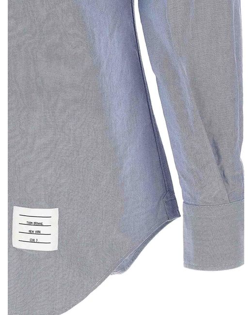 Thom Browne Blue Classic Shirt for men