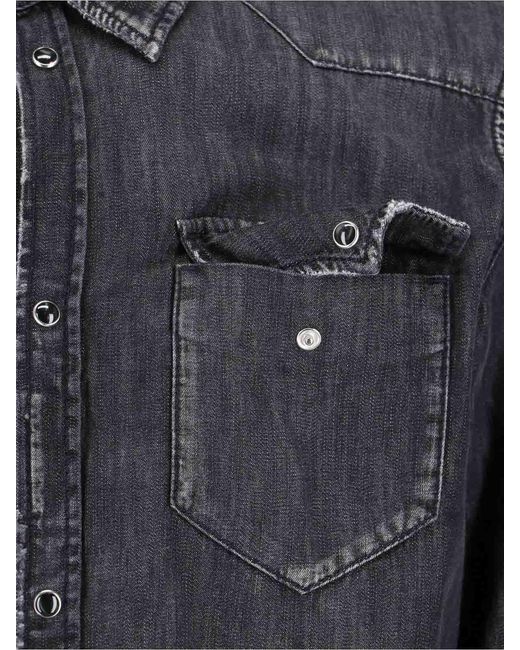 DSquared² Blue Denim Shirt for men
