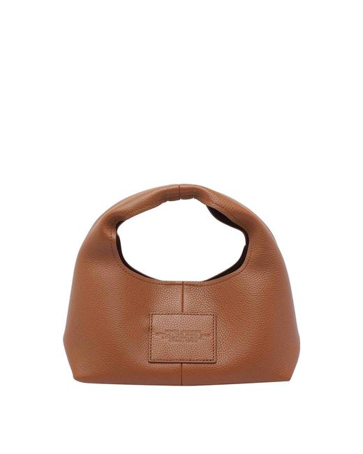 Marc Jacobs Brown The Mini Sack Handbag