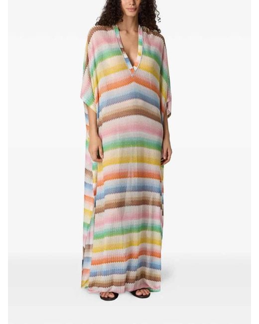 Missoni White Long Cover Up