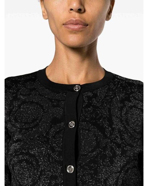 Versace Black Cardigan