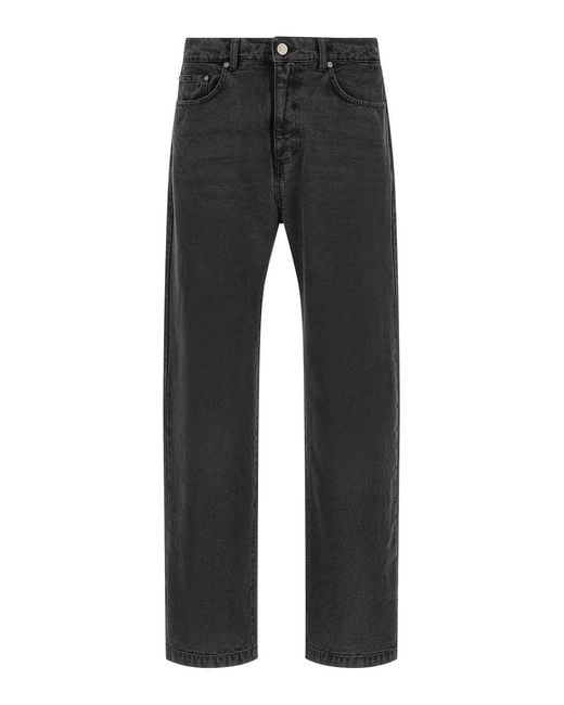 mfpen Black Modified Jeans for men