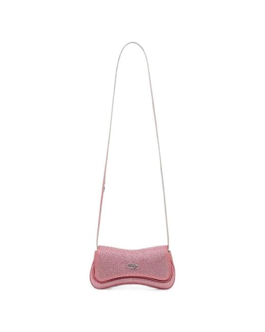 Pochette Decorata di DIESEL in Pink