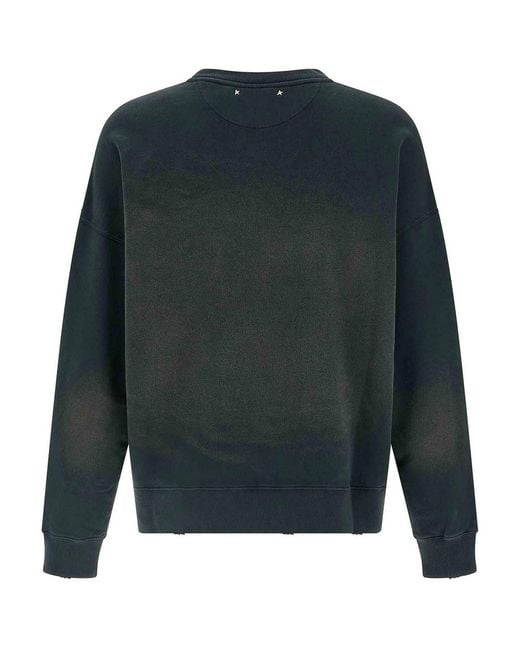 Golden Goose Deluxe Brand Green Martin Sweatshirt for men