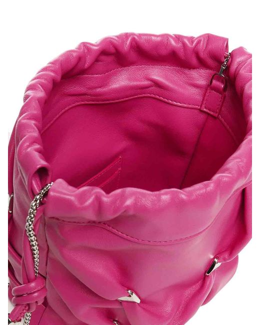 Ferragamo Pink Mini Bucket