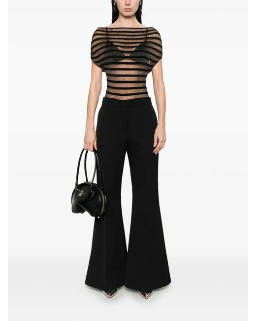 Givenchy Black Flared Pants