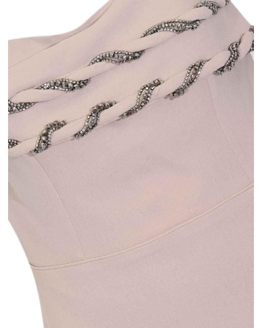 Tarik Ediz Pink Midi Dress 66666