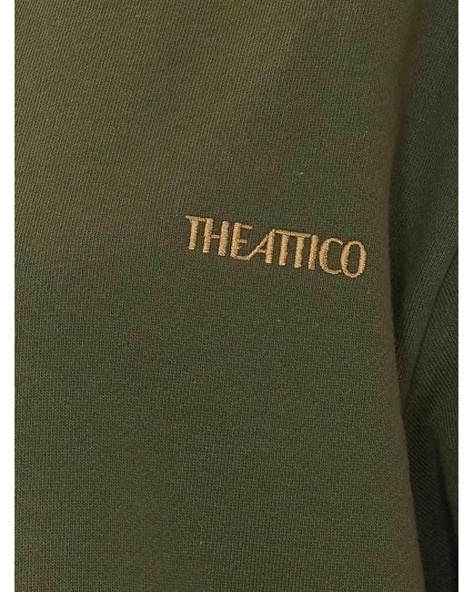 The Attico Green Sweatshirt