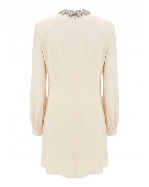 Valentino Garavani White 'Embroidered' Mini Dress