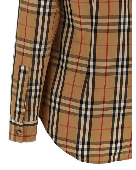 Burberry Brown Lapwing Shirt