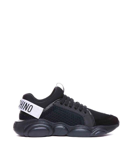 Moschino Blue Teddy Sneakers for men