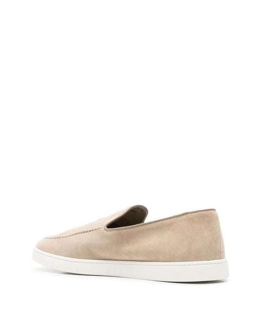 Church's Natural Peebles Suede Moccasin for men