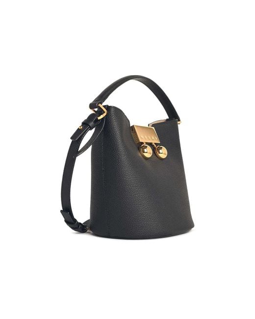 Marni Black Leather Bag