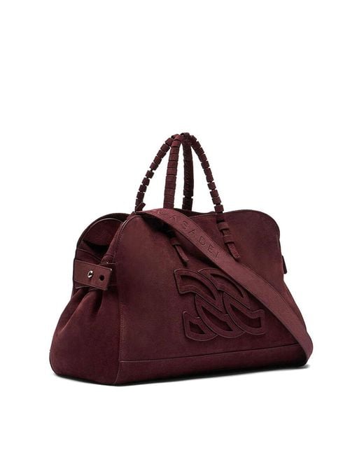 Casadei Purple Shoulder Bags