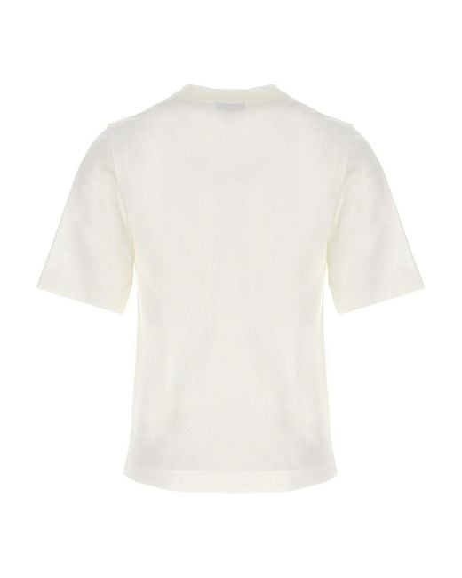 Burberry White T-Shirts