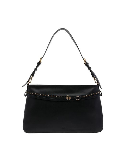 Pinko Black Big Shoulder Bag