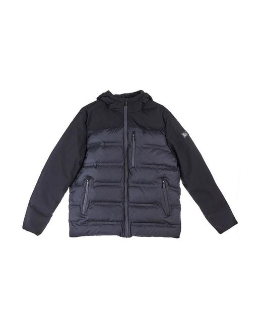 Karl Lagerfeld Blue Down Filled Comforter for men