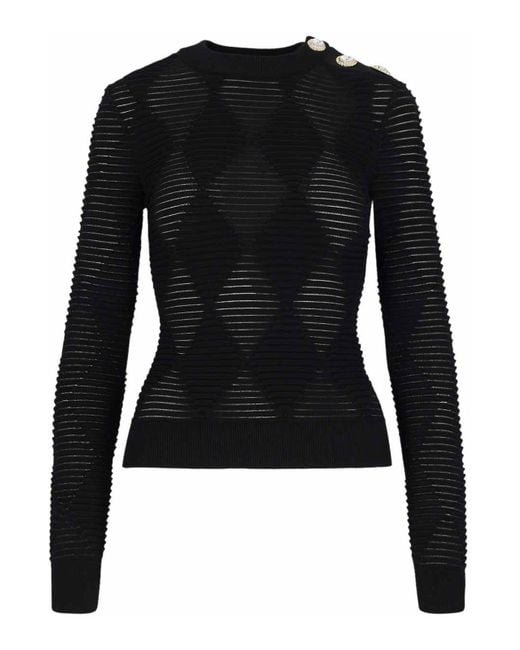 Balmain Black Crewneck