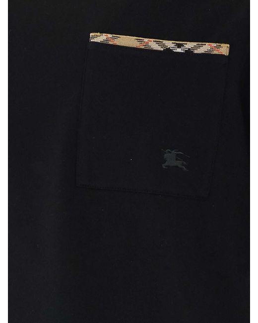 Burberry Black T-Shirt for men